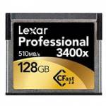 Lexar LC128CRBEU3400 (LC128CR-BEU3400) 128GB Professional 3400x 2.0 CFast Card Lexar LC128CRBEU3400 (LC128CR-BEU3400) 128GB Professional 3400x 2.0 CFast Card